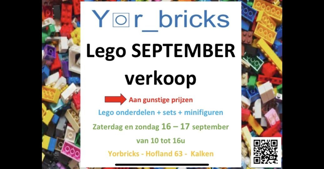 LEGO September Verkoop